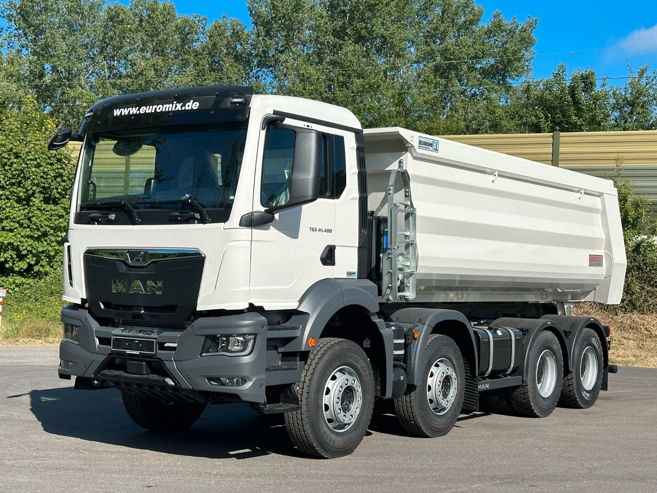 MAN TGS 41.480 BB 8X4 Euromix Mulden Kipper HARDOX - شاحنة قلاب: صورة 2 MAN TGS 41.480 BB 8X4 Euromix Mulden Kipper HARDOX - شاحنة قلاب: صورة 2