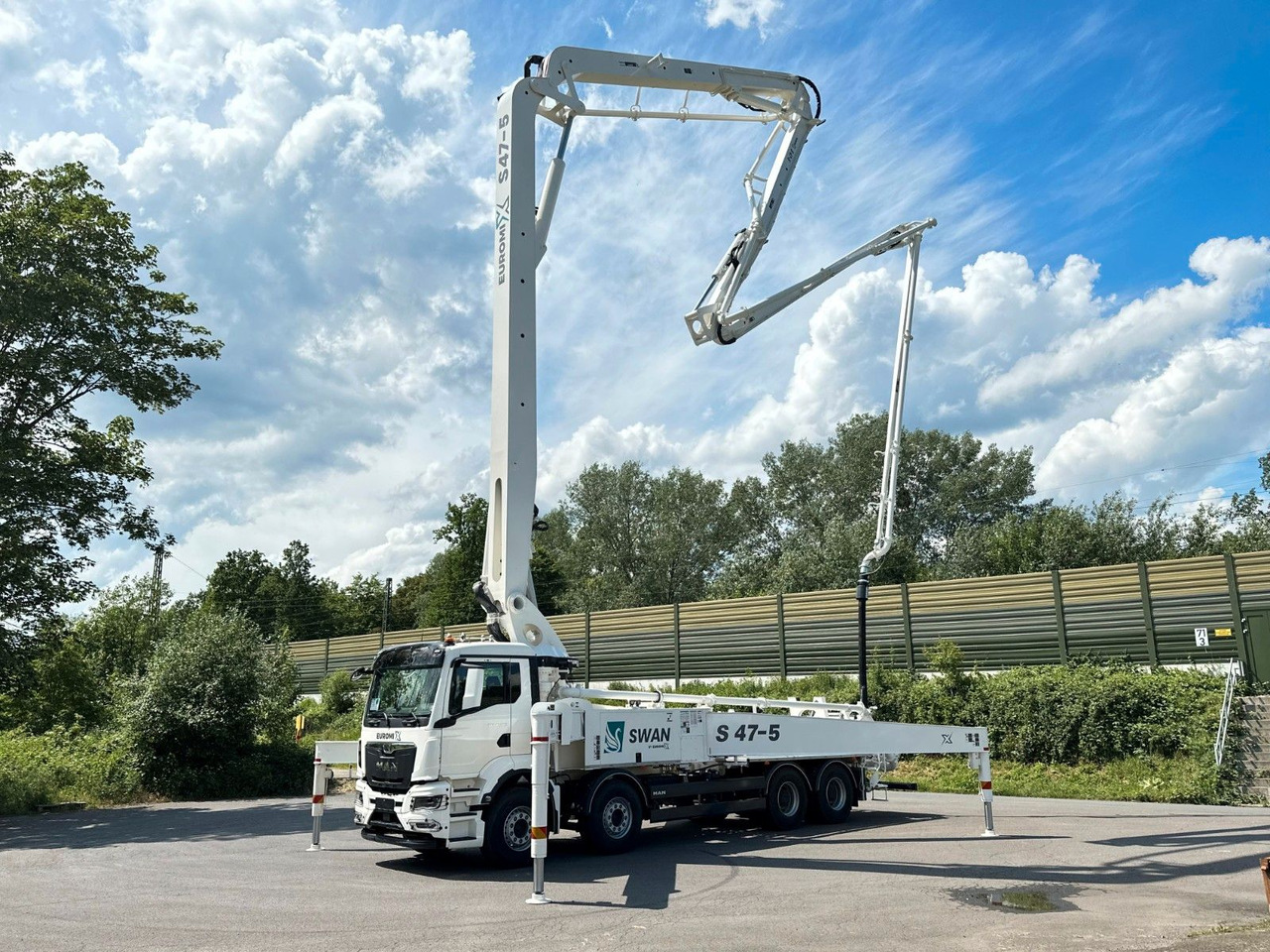 MAN TGS 41.520 8x4 SWAN TSP 47-5 160RZ    ( 47m ) MAN TGS 41.520 8x4 SWAN TSP 47-5 160RZ    ( 47m ): صورة 26
