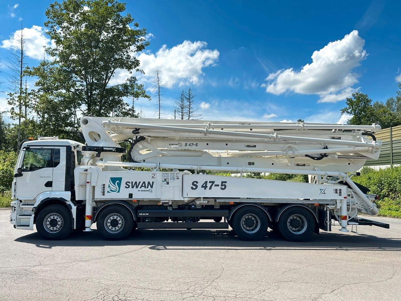 MAN TGS 41.520 8x4 SWAN TSP 47-5 160RZ ( 47m ) - مضخة خرسانة: صورة 3 MAN TGS 41.520 8x4 SWAN TSP 47-5 160RZ ( 47m ) - مضخة خرسانة: صورة 3