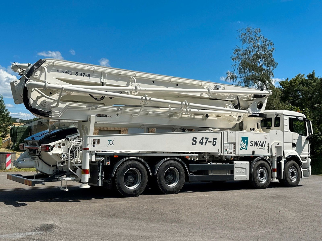 MAN TGS 41.520 8x4 SWAN TSP 47-5 160RZ    ( 47m ) MAN TGS 41.520 8x4 SWAN TSP 47-5 160RZ    ( 47m ): صورة 6