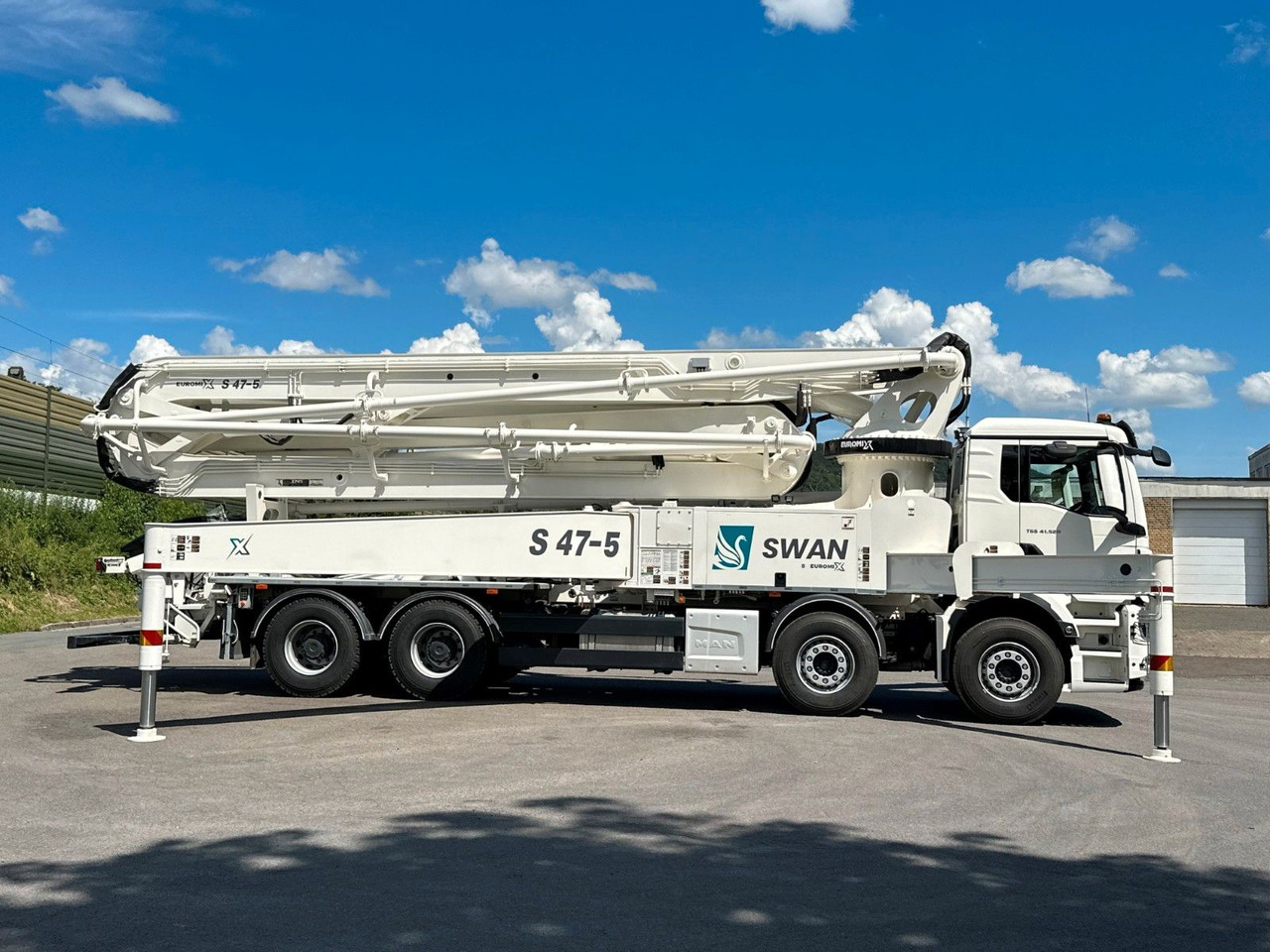 MAN TGS 41.520 8x4 SWAN TSP 47-5 160RZ    ( 47m ) MAN TGS 41.520 8x4 SWAN TSP 47-5 160RZ    ( 47m ): صورة 13