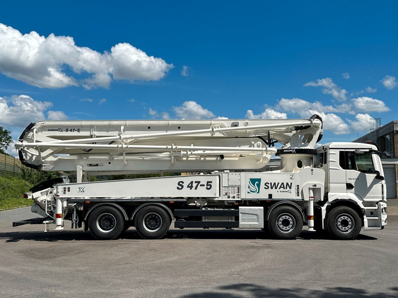 MAN TGS 41.520 8x4 SWAN TSP 47-5 160RZ    ( 47m ) MAN TGS 41.520 8x4 SWAN TSP 47-5 160RZ    ( 47m ): صورة 7