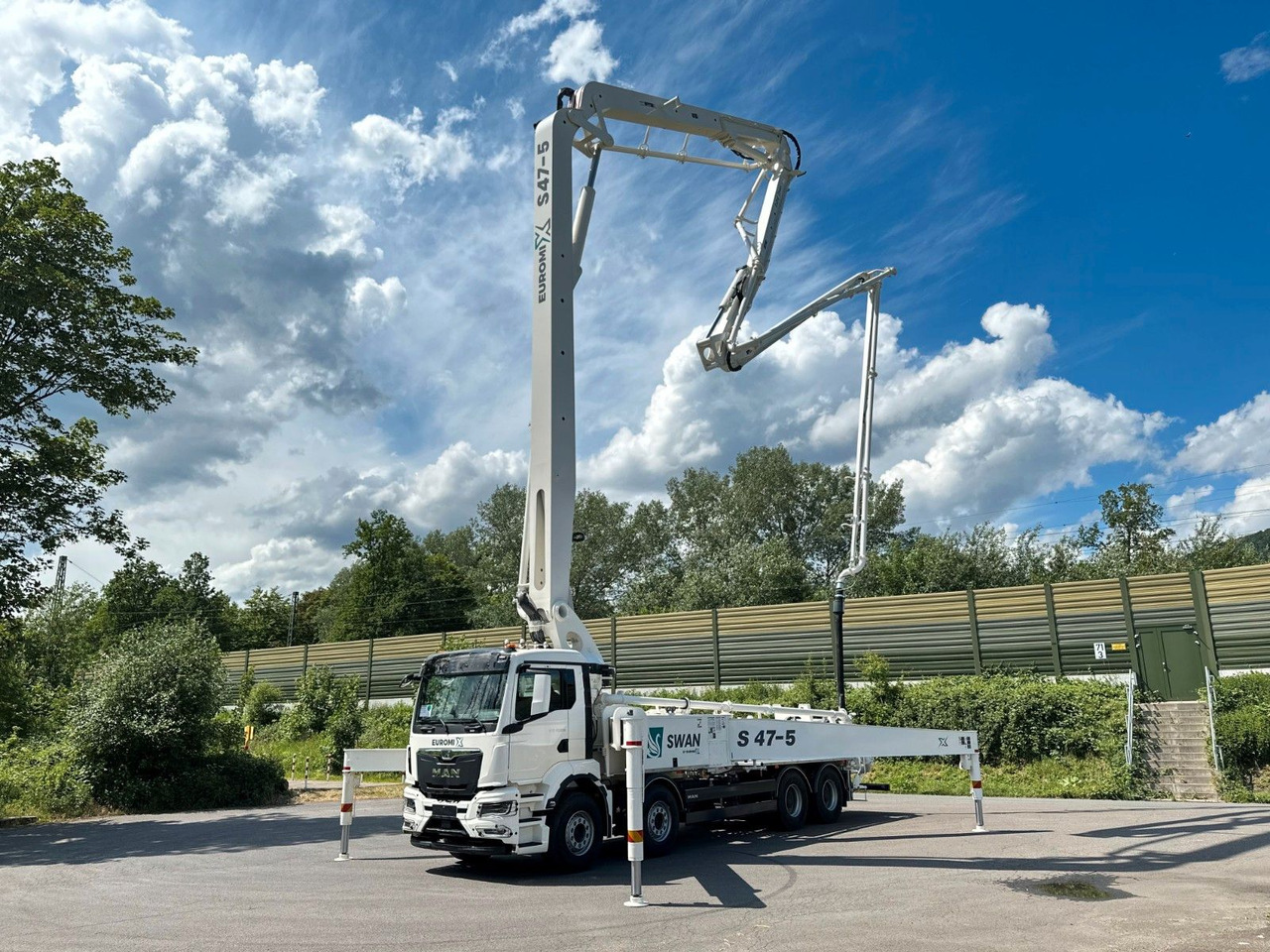 MAN TGS 41.520 8x4 SWAN TSP 47-5 160RZ    ( 47m ) MAN TGS 41.520 8x4 SWAN TSP 47-5 160RZ    ( 47m ): صورة 25