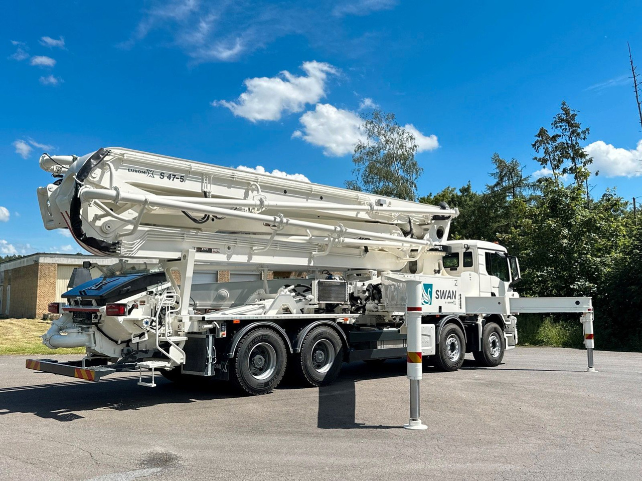 MAN TGS 41.520 8x4 SWAN TSP 47-5 160RZ    ( 47m ) MAN TGS 41.520 8x4 SWAN TSP 47-5 160RZ    ( 47m ): صورة 14