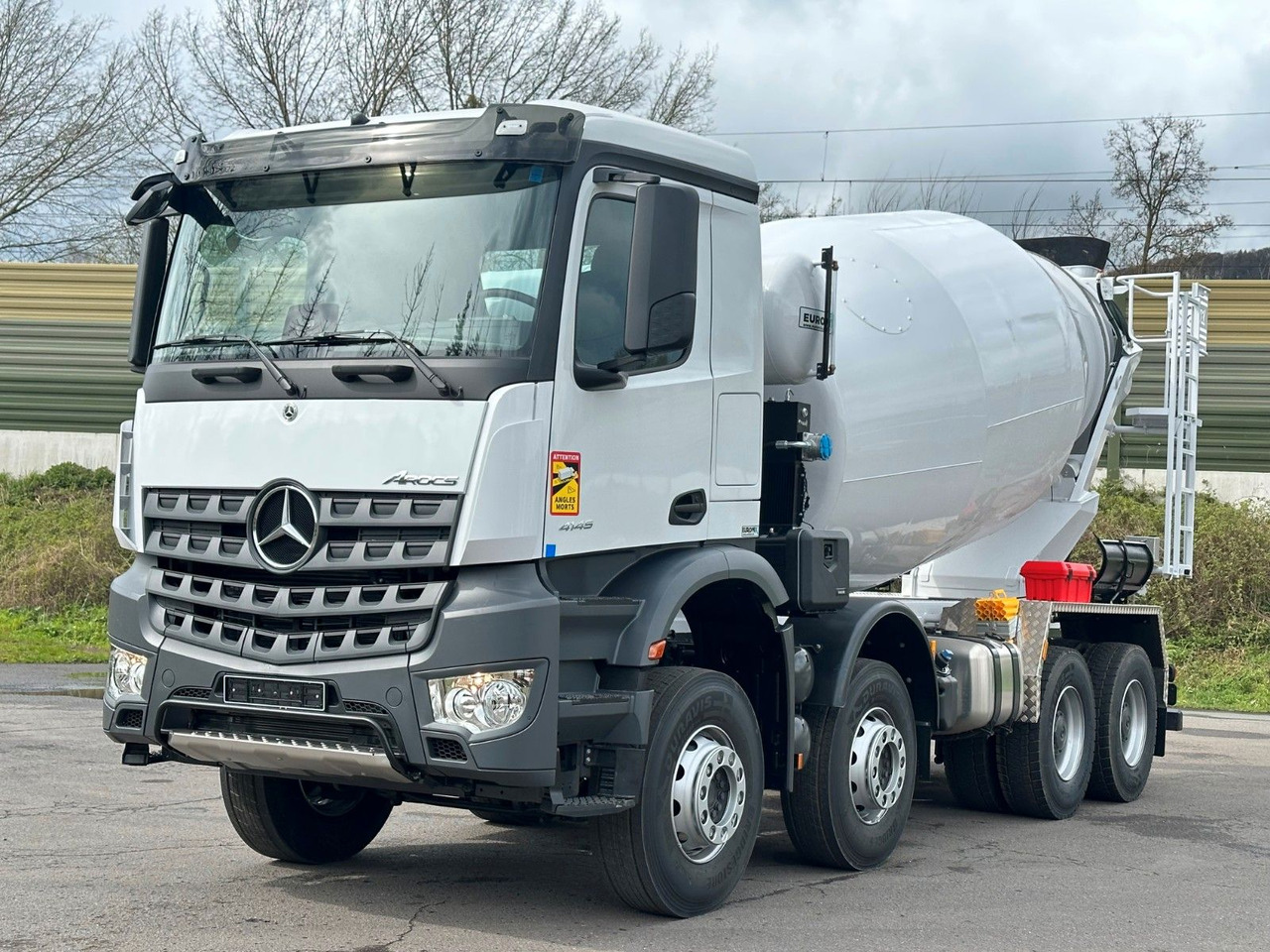 Mercedes-Benz 4145 8X4 EuromixMTP EM 10 Fahrmischer - شاحنة خلاطة خرسانة: صورة 3 Mercedes-Benz 4145 8X4 EuromixMTP EM 10 Fahrmischer - شاحنة خلاطة خرسانة: صورة 3