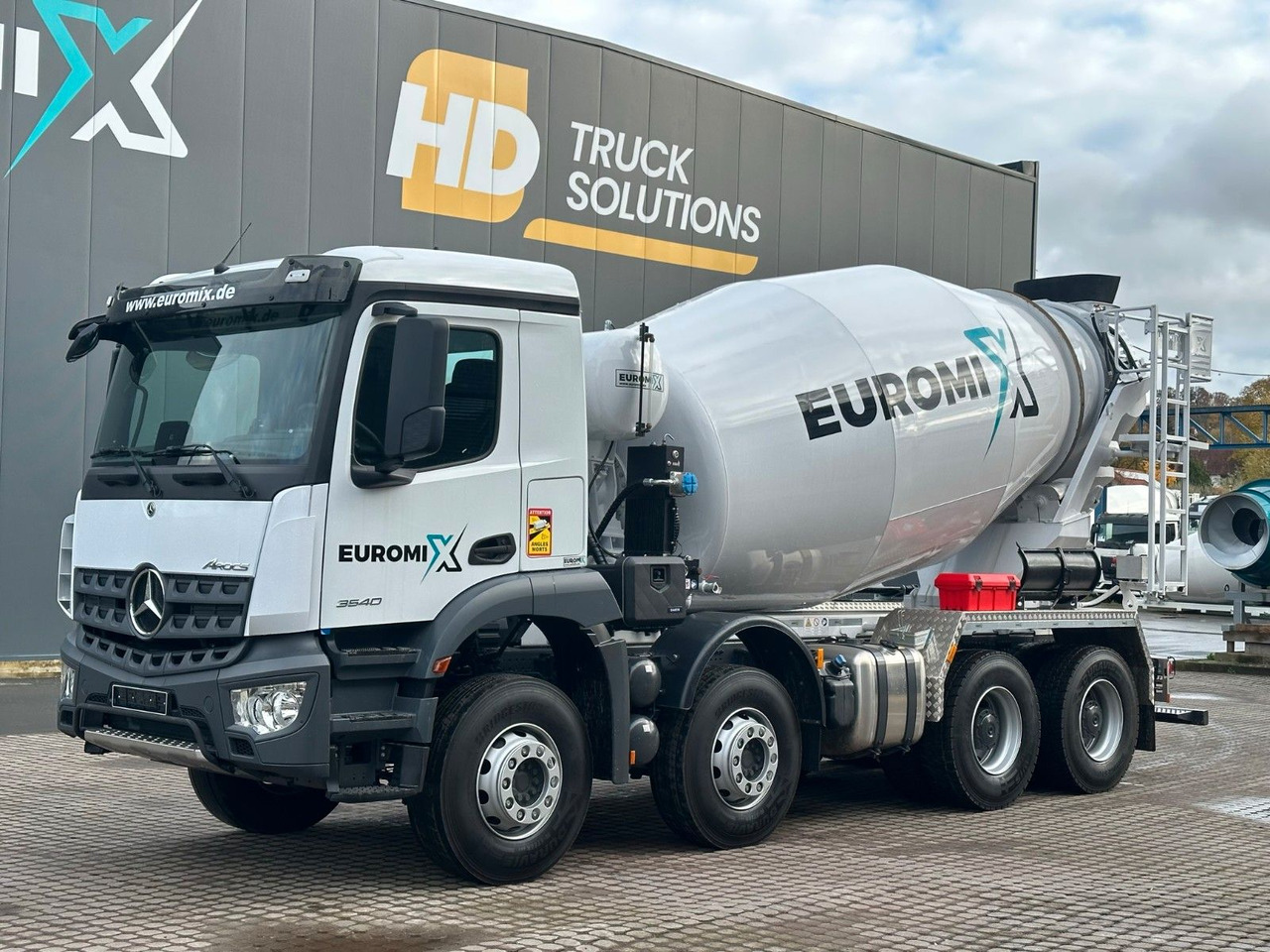 Mercedes-Benz Arocs 5 3540 8x4 EURO 6e EuromixMTP EM 9 L - شاحنة خلاطة خرسانة: صورة 1 Mercedes-Benz Arocs 5 3540 8x4 EURO 6e EuromixMTP EM 9 L - شاحنة خلاطة خرسانة: صورة 1