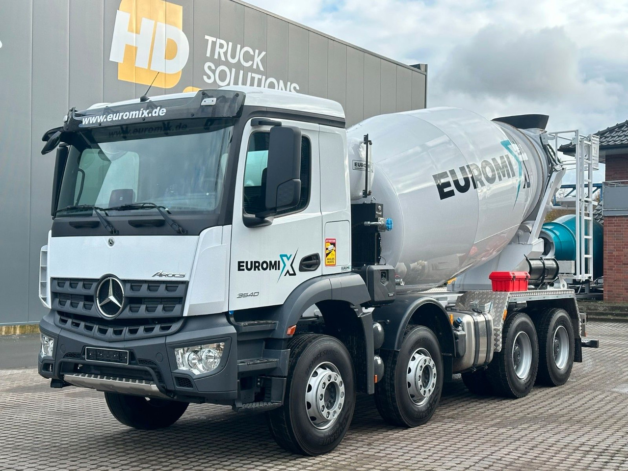 Mercedes-Benz Arocs 5 3540 8x4 EURO 6e EuromixMTP EM 9 L - شاحنة خلاطة خرسانة: صورة 1 Mercedes-Benz Arocs 5 3540 8x4 EURO 6e EuromixMTP EM 9 L - شاحنة خلاطة خرسانة: صورة 1