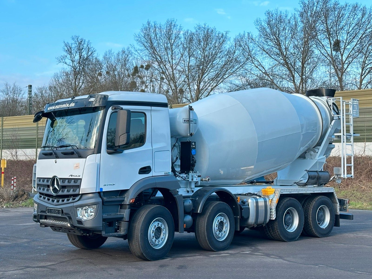 Mercedes-Benz Arocs 5 3743 8X4 / Euro6e EuromixMTP EM 10 L - شاحنة خلاطة خرسانة: صورة 1 Mercedes-Benz Arocs 5 3743 8X4 / Euro6e EuromixMTP EM 10 L - شاحنة خلاطة خرسانة: صورة 1