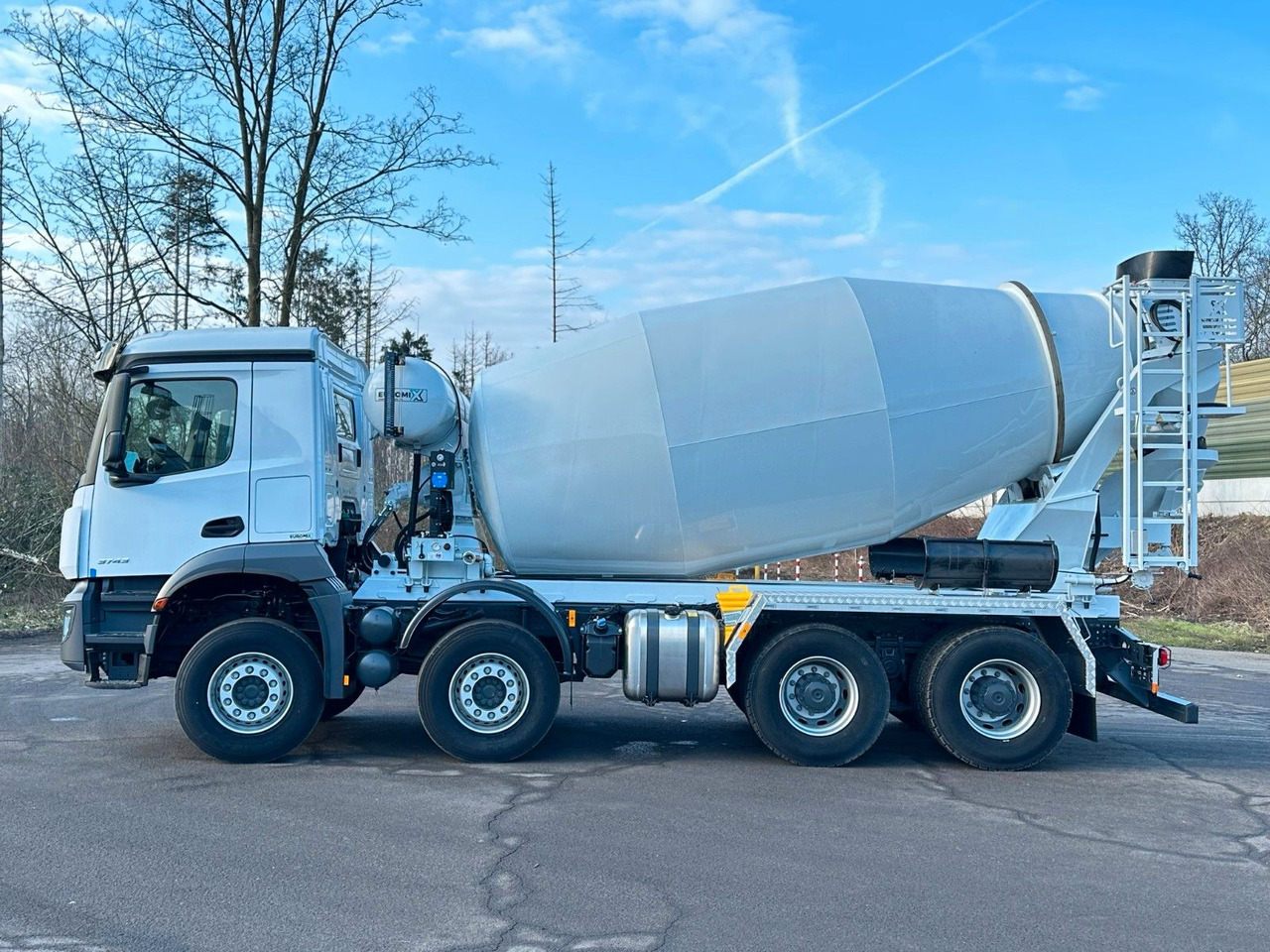 Mercedes-Benz Arocs 5 3743 8X4 / Euro6e EuromixMTP EM 10 L - شاحنة خلاطة خرسانة: صورة 2 Mercedes-Benz Arocs 5 3743 8X4 / Euro6e EuromixMTP EM 10 L - شاحنة خلاطة خرسانة: صورة 2