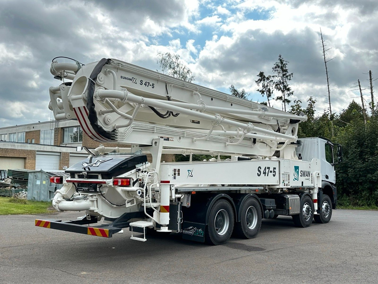Mercedes-Benz Arocs 5 4142  8x4 SWAN TSP 47-5 160RZ ( 47m ) Mercedes-Benz Arocs 5 4142  8x4 SWAN TSP 47-5 160RZ ( 47m ): صورة 7
