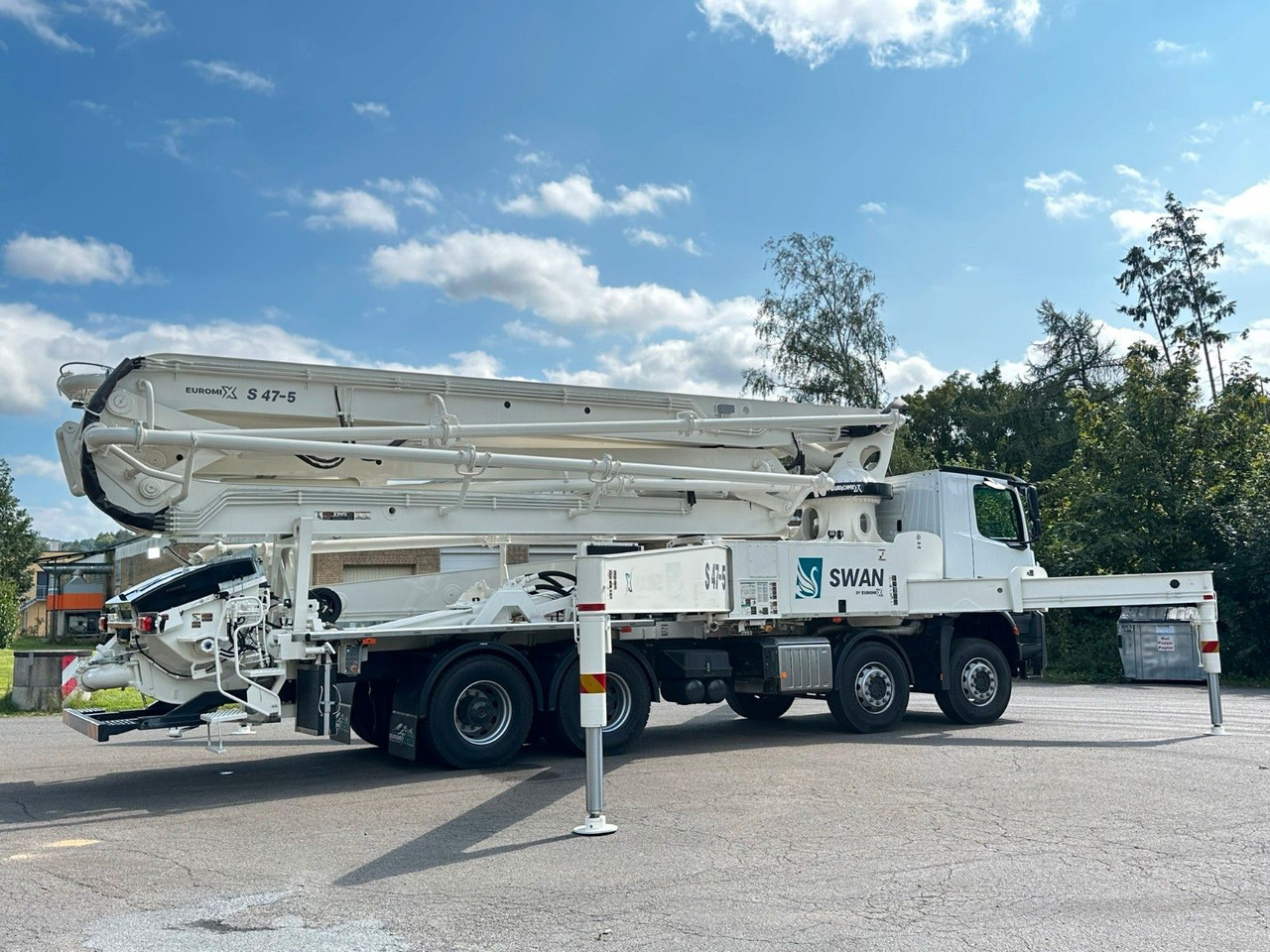 Mercedes-Benz Arocs 5 4142  8x4 SWAN TSP 47-5 160RZ ( 47m ) Mercedes-Benz Arocs 5 4142  8x4 SWAN TSP 47-5 160RZ ( 47m ): صورة 16