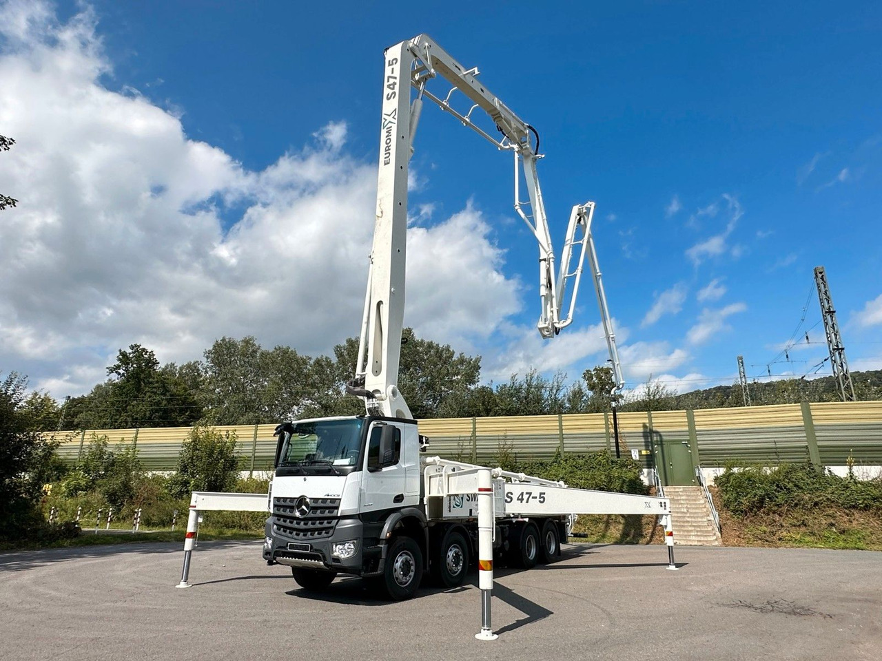 Mercedes-Benz Arocs 5 4142  8x4 SWAN TSP 47-5 160RZ ( 47m ) Mercedes-Benz Arocs 5 4142  8x4 SWAN TSP 47-5 160RZ ( 47m ): صورة 20