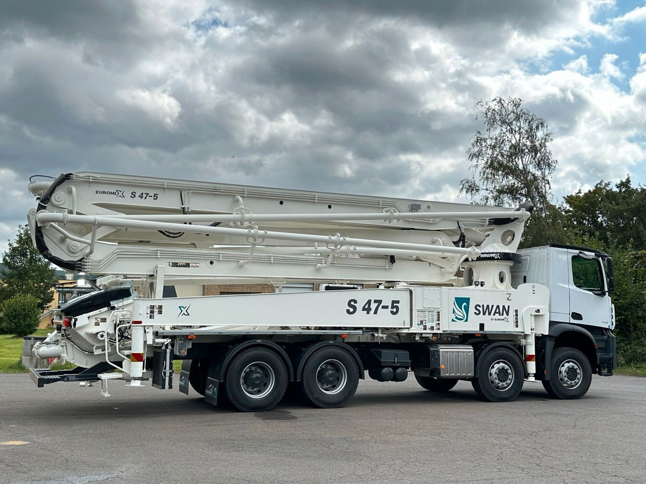 Mercedes-Benz Arocs 5 4142  8x4 SWAN TSP 47-5 160RZ ( 47m ) Mercedes-Benz Arocs 5 4142  8x4 SWAN TSP 47-5 160RZ ( 47m ): صورة 8