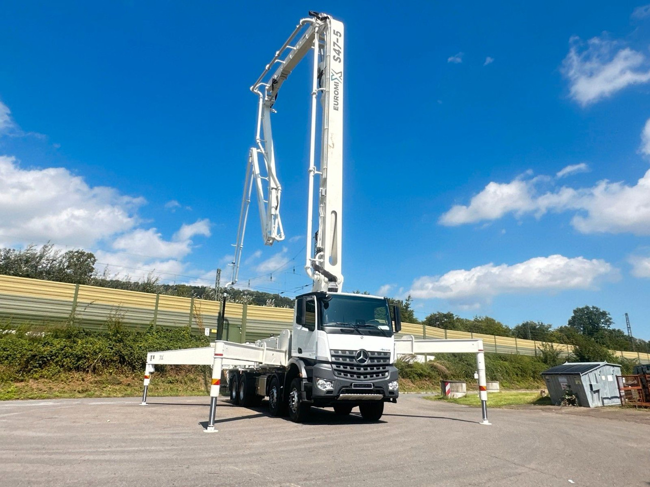 Mercedes-Benz Arocs 5 4142  8x4 SWAN TSP 47-5 160RZ ( 47m ) Mercedes-Benz Arocs 5 4142  8x4 SWAN TSP 47-5 160RZ ( 47m ): صورة 28