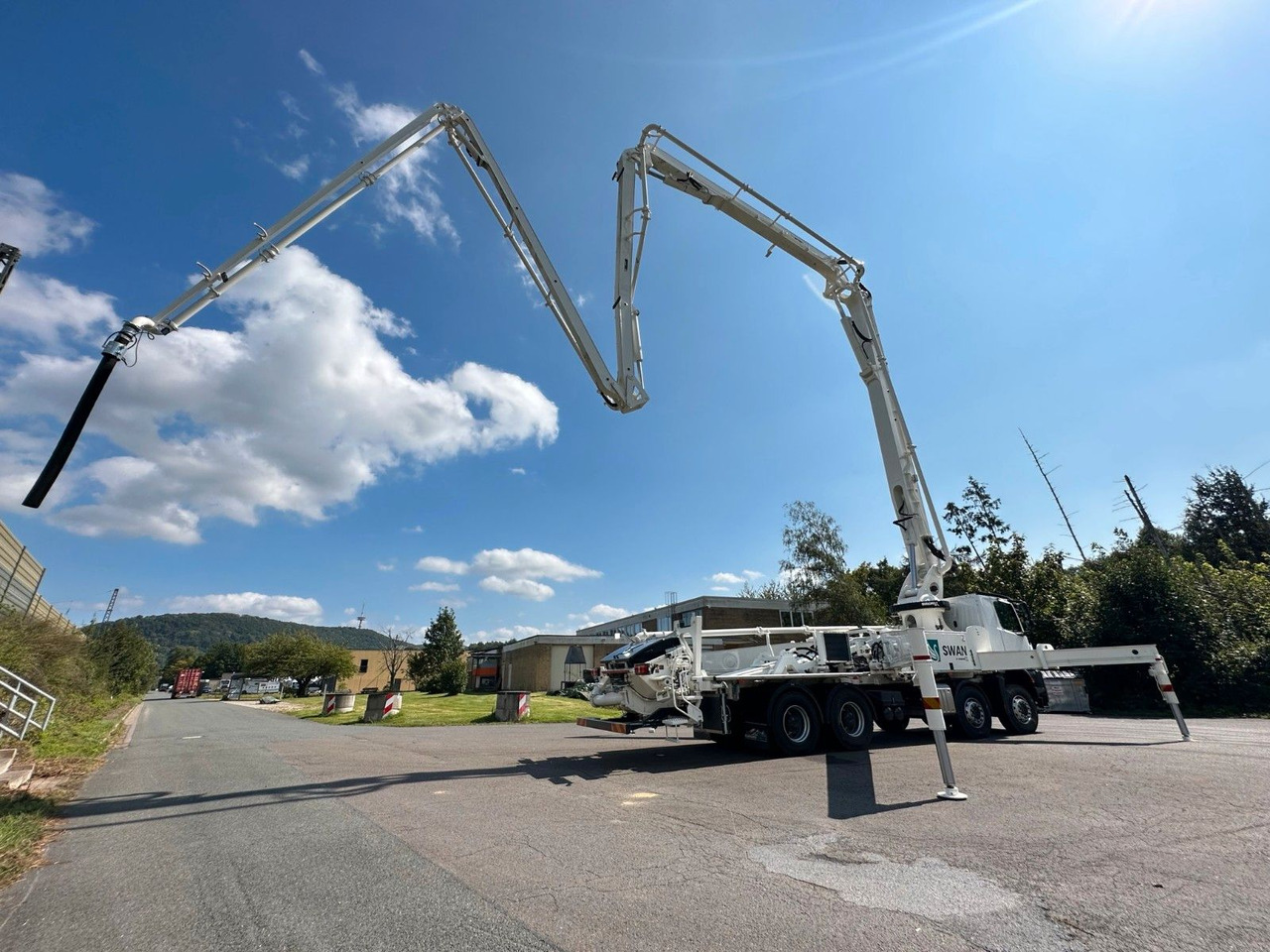 Mercedes-Benz Arocs 5 4142  8x4 SWAN TSP 47-5 160RZ ( 47m ) Mercedes-Benz Arocs 5 4142  8x4 SWAN TSP 47-5 160RZ ( 47m ): صورة 25
