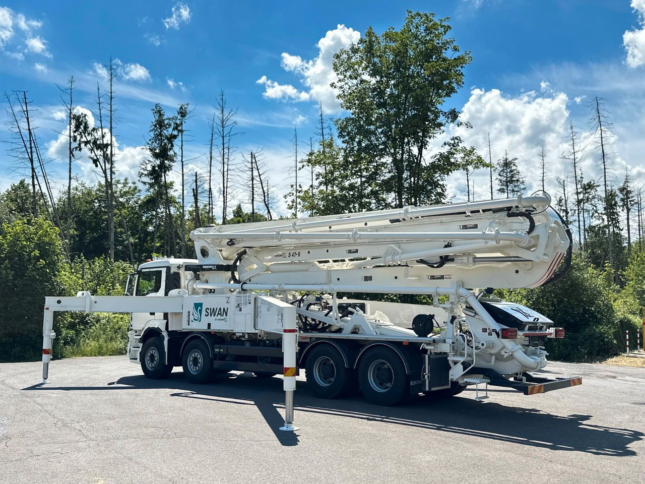 Volvo FMX 500 8x4 SWAN 47m Betonpumpe EuromixMTP - مضخة خرسانة: صورة 2 Volvo FMX 500 8x4 SWAN 47m Betonpumpe EuromixMTP - مضخة خرسانة: صورة 2