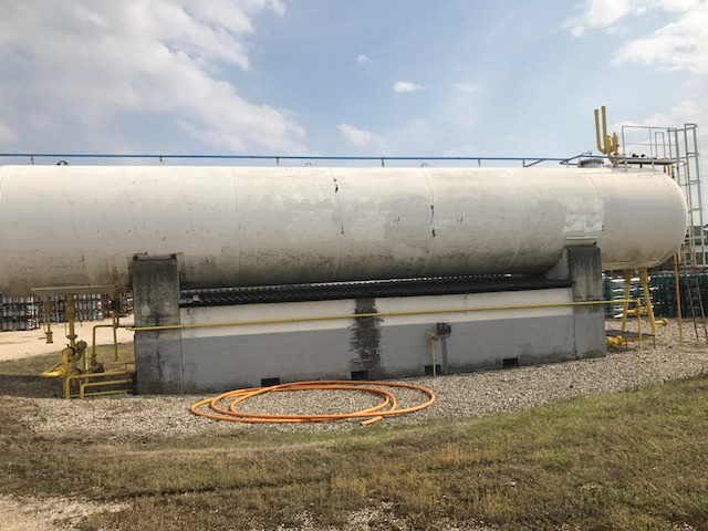 150m3 stationary gastank Gas, LPG, GPL, GAZ, Propane with appendages Used Tank ID 1.208 - خزان الوقود: صورة 1 150m3 stationary gastank Gas, LPG, GPL, GAZ, Propane with appendages Used Tank ID 1.208 - خزان الوقود: صورة 1