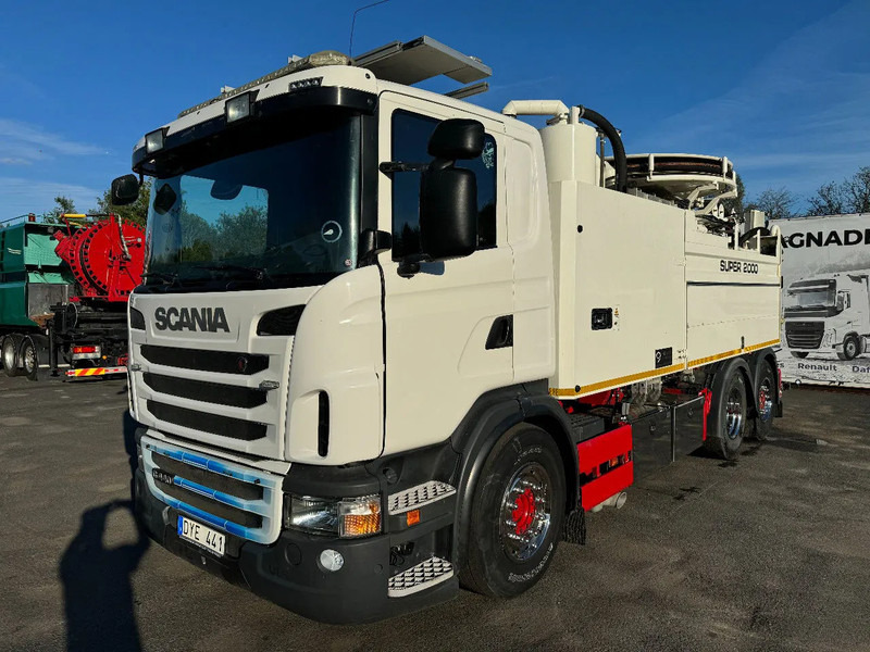 Scania G440 6x2*4, Euro 6, Wiedemann Super 2000 (6+4,5m3) + Recycler, 2013 - شاحنة الشفط: صورة 3 Scania G440 6x2*4, Euro 6, Wiedemann Super 2000 (6+4,5m3) + Recycler, 2013 - شاحنة الشفط: صورة 3
