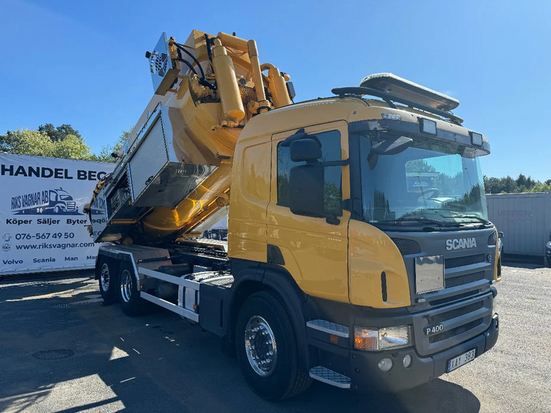 Scania P400 ADR, Combi Vacuum/Pressure 14m3 (2+4+8), 2009 - شاحنة الشفط: صورة 1 Scania P400 ADR, Combi Vacuum/Pressure 14m3 (2+4+8), 2009 - شاحنة الشفط: صورة 1