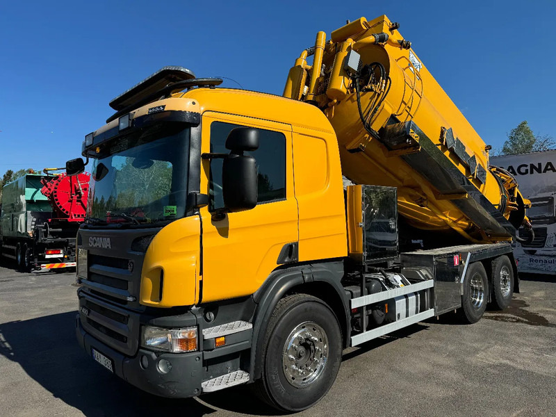 Scania P400 ADR, Combi Vacuum/Pressure 14m3 (2+4+8), 2009 - شاحنة الشفط: صورة 3 Scania P400 ADR, Combi Vacuum/Pressure 14m3 (2+4+8), 2009 - شاحنة الشفط: صورة 3