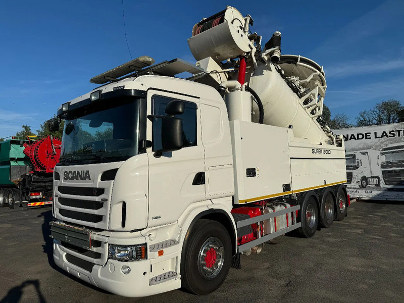 Scania R480 8x4, Wiedemann Super 2000 (10+6m3) + Recycler, Euro 6, 2013 - شاحنة الشفط: صورة 4 Scania R480 8x4, Wiedemann Super 2000 (10+6m3) + Recycler, Euro 6, 2013 - شاحنة الشفط: صورة 4