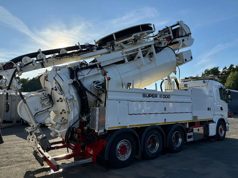 شاحنة الشفط Scania R480 Combi, Wiedemann Super 2000 (16m3) + Recycler, Euro 6, 2013: صورة 13