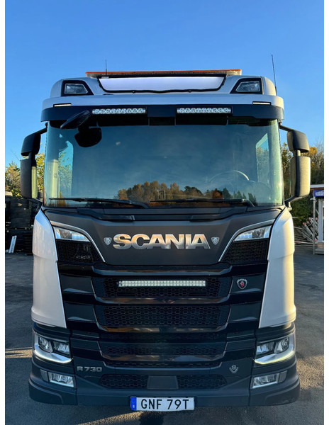 Scania R730 V8 6X4, Retarder, Timber-truck + Kesla L2009, 2020 - شاحنة قطع الأشجار, شاحنة كرين: صورة 3 Scania R730 V8 6X4, Retarder, Timber-truck + Kesla L2009, 2020 - شاحنة قطع الأشجار, شاحنة كرين: صورة 3