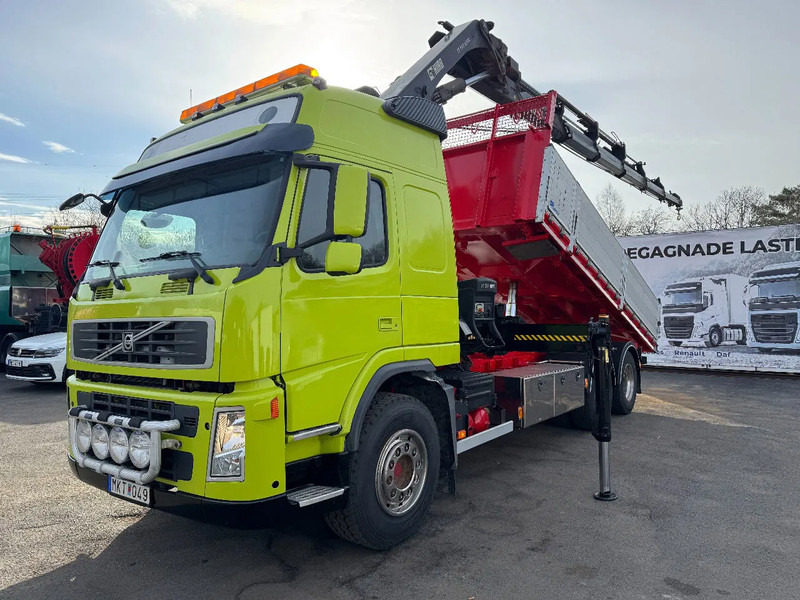 Volvo 6x2, Skylift-truck with Tipper + Bucket 2009 - شاحنة, شاحنة كرين: صورة 4 Volvo 6x2, Skylift-truck with Tipper + Bucket 2009 - شاحنة, شاحنة كرين: صورة 4