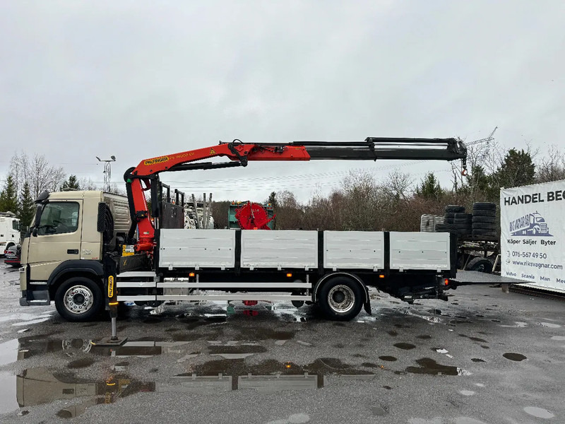 Volvo FM 11.330 4x2, Flatbed-truck with 18t/m Crane, 2014 - شاحنات مسطحة, شاحنة كرين: صورة 4 Volvo FM 11.330 4x2, Flatbed-truck with 18t/m Crane, 2014 - شاحنات مسطحة, شاحنة كرين: صورة 4