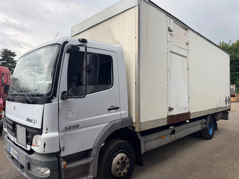 Mercedes-Benz Atego 1218 **MANUAL GEARBOX-STEEL SUSPENSION** - شاحنة مقفلة: صورة 1 Mercedes-Benz Atego 1218 **MANUAL GEARBOX-STEEL SUSPENSION** - شاحنة مقفلة: صورة 1