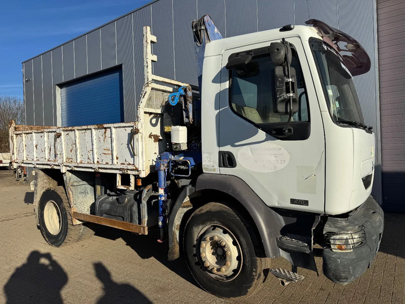 Renault Midlum 270 **TIPPER+FASSI CRANE-FRENCH TRUCK** - شاحنة قلاب, شاحنة كرين: صورة 5 Renault Midlum 270 **TIPPER+FASSI CRANE-FRENCH TRUCK** - شاحنة قلاب, شاحنة كرين: صورة 5