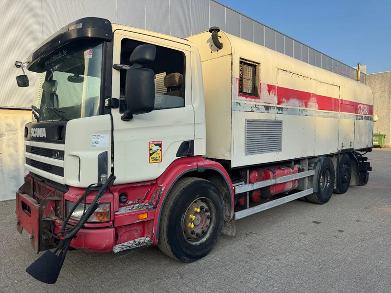 Scania P94-300 **BURTEC BITUM SPRAYER-BELGIAN TRUCK** - شاحنة: صورة 1 Scania P94-300 **BURTEC BITUM SPRAYER-BELGIAN TRUCK** - شاحنة: صورة 1