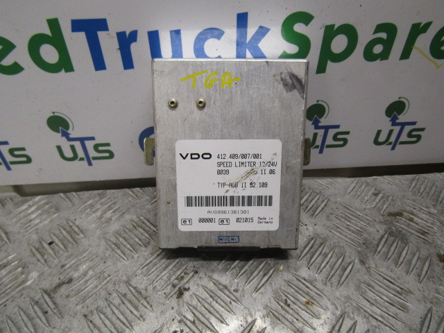 MAN TGA SPEED LIMITER CONTROL/ECU P/NO 412.409/007/001 - النظام الكهربائي - شاحنة: صورة 1 MAN TGA SPEED LIMITER CONTROL/ECU P/NO 412.409/007/001 - النظام الكهربائي - شاحنة: صورة 1