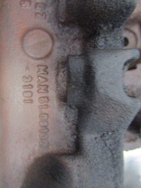 MAN TGM 340 DO836 EXHAUST MAINFOLD 3 PIECES - كاتم الصوت/الخمارات - شاحنة: صورة 4 MAN TGM 340 DO836 EXHAUST MAINFOLD 3 PIECES - كاتم الصوت/الخمارات - شاحنة: صورة 4