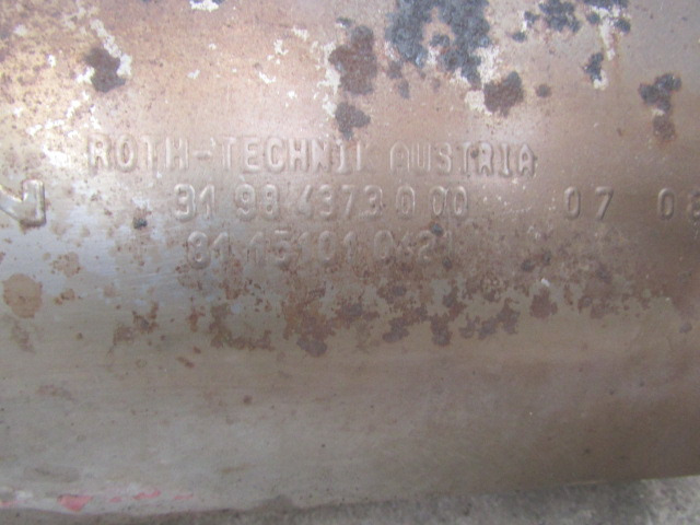 MAN TGM CAT/DPF P/NO 81.151010421 - كاتم الصوت/الخمارات - شاحنة: صورة 3 MAN TGM CAT/DPF P/NO 81.151010421 - كاتم الصوت/الخمارات - شاحنة: صورة 3
