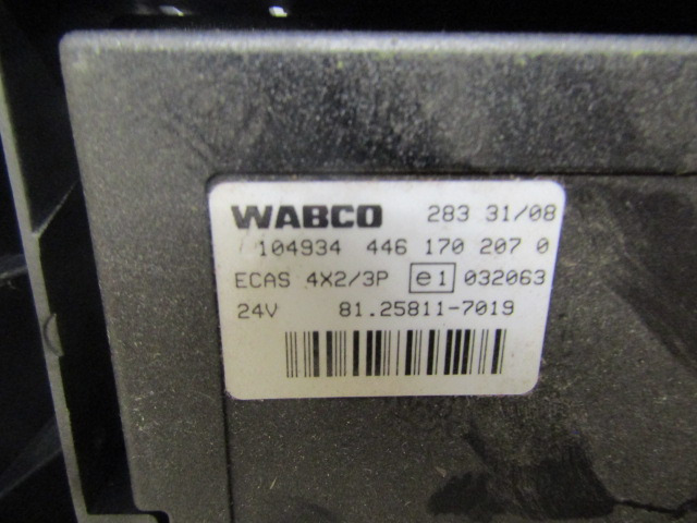 MAN TGM ECAS ECU 81.25811.7019 - وحدة تحكم الكتروني - شاحنة: صورة 2 MAN TGM ECAS ECU 81.25811.7019 - وحدة تحكم الكتروني - شاحنة: صورة 2