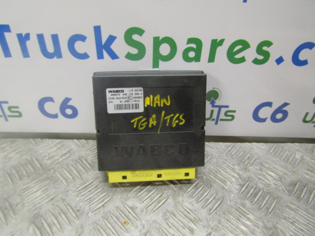 MAN TGM/TGS 6X2 ECAS CONTROL UNIT 81.25811.7015 - وحدة تحكم الكتروني - شاحنة: صورة 1 MAN TGM/TGS 6X2 ECAS CONTROL UNIT 81.25811.7015 - وحدة تحكم الكتروني - شاحنة: صورة 1