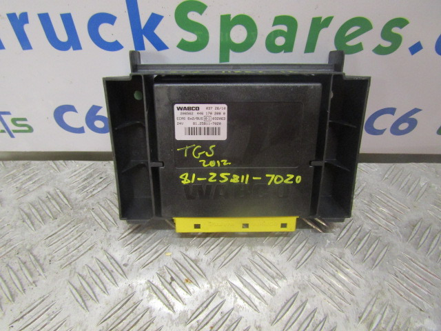 MAN TGS ECAS ECU WABCO P/NO 446 170 2080 / MAN P/NO 81.25811.7020 - وحدة تحكم الكتروني - شاحنة: صورة 1 MAN TGS ECAS ECU WABCO P/NO 446 170 2080 / MAN P/NO 81.25811.7020 - وحدة تحكم الكتروني - شاحنة: صورة 1