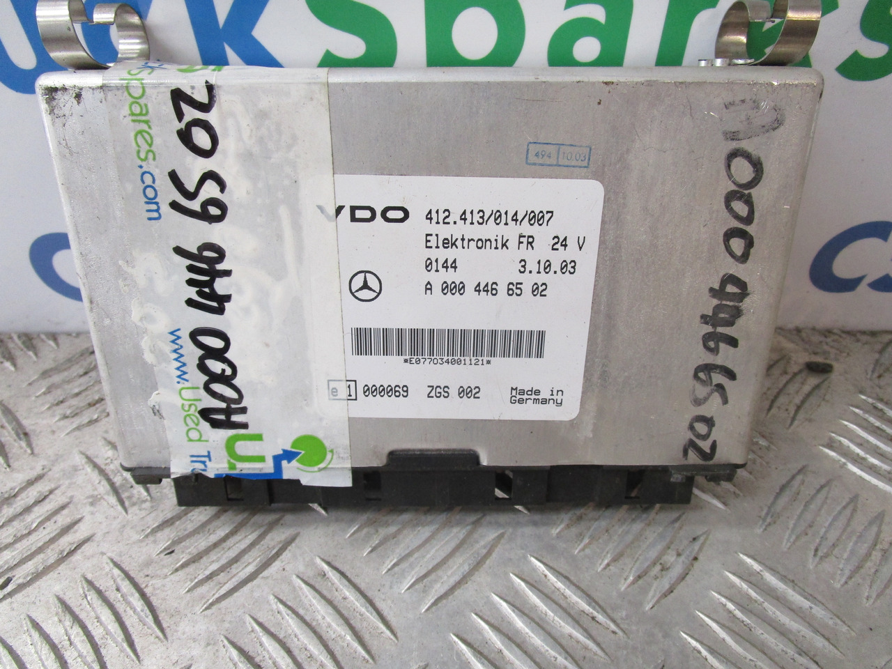 MERCEDES ATEGO FR ECU P/NO A0004466502 - وحدة تحكم الكتروني - شاحنة: صورة 1 MERCEDES ATEGO FR ECU P/NO A0004466502 - وحدة تحكم الكتروني - شاحنة: صورة 1