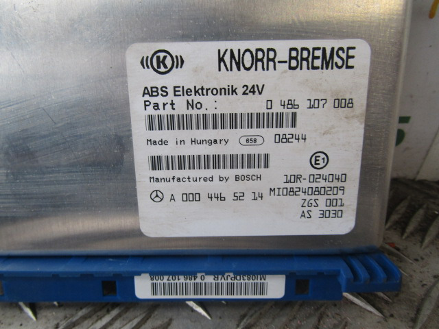 MERCEDES AXOR ABS ECU P/NO A000 446 52 14 - وحدة تحكم الكتروني - شاحنة: صورة 2 MERCEDES AXOR ABS ECU P/NO A000 446 52 14 - وحدة تحكم الكتروني - شاحنة: صورة 2