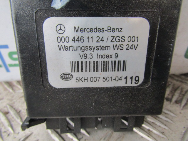 MERCEDES AXOR CONTROL UNIT P/NO 0004461124/ZGS 001 - وحدة تحكم الكتروني - شاحنة: صورة 2 MERCEDES AXOR CONTROL UNIT P/NO 0004461124/ZGS 001 - وحدة تحكم الكتروني - شاحنة: صورة 2