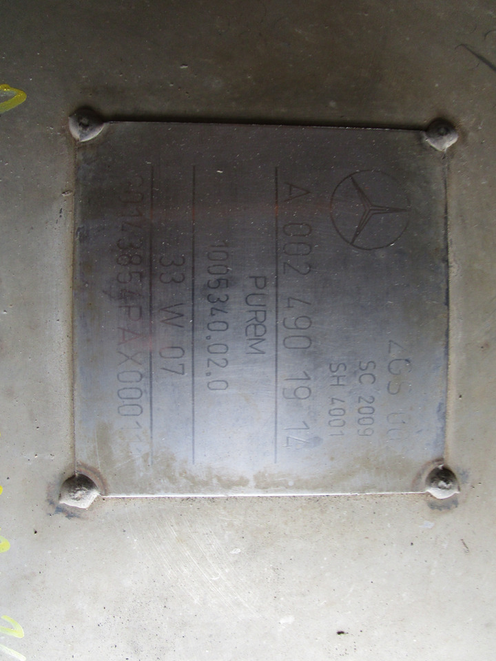 MERCEDES AXOR DPF CAT P/NO A0024901914 - كاتم الصوت/الخمارات - شاحنة: صورة 2 MERCEDES AXOR DPF CAT P/NO A0024901914 - كاتم الصوت/الخمارات - شاحنة: صورة 2