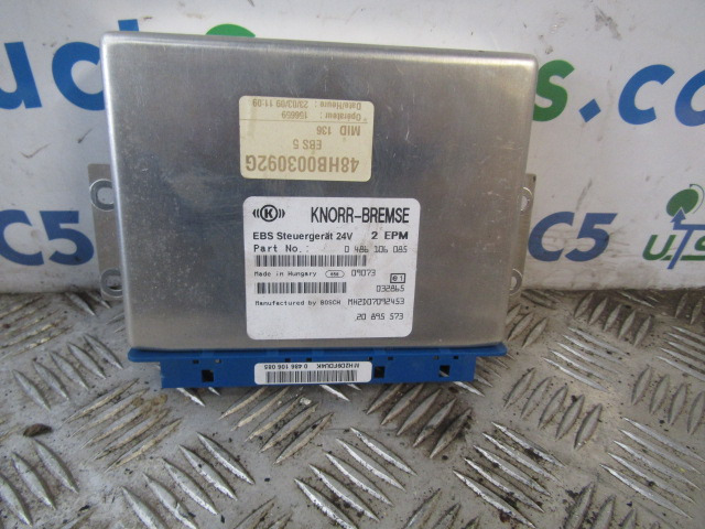 VOLVO FE EBS ECU P/NO 0486106 085 - وحدة تحكم الكتروني - شاحنة: صورة 1 VOLVO FE EBS ECU P/NO 0486106 085 - وحدة تحكم الكتروني - شاحنة: صورة 1
