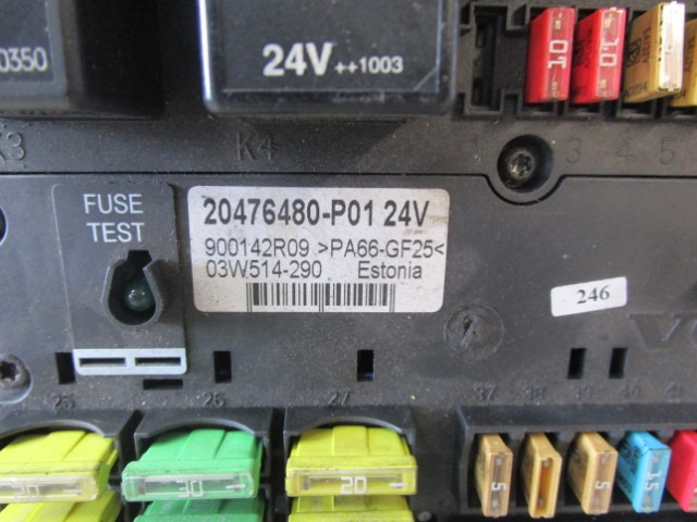 VOLVO FM12/FM9 INTERFACE CONTROL UNIT BBM ECU 20538397-01 - وحدة تحكم الكتروني - شاحنة: صورة 2 VOLVO FM12/FM9 INTERFACE CONTROL UNIT BBM ECU 20538397-01 - وحدة تحكم الكتروني - شاحنة: صورة 2