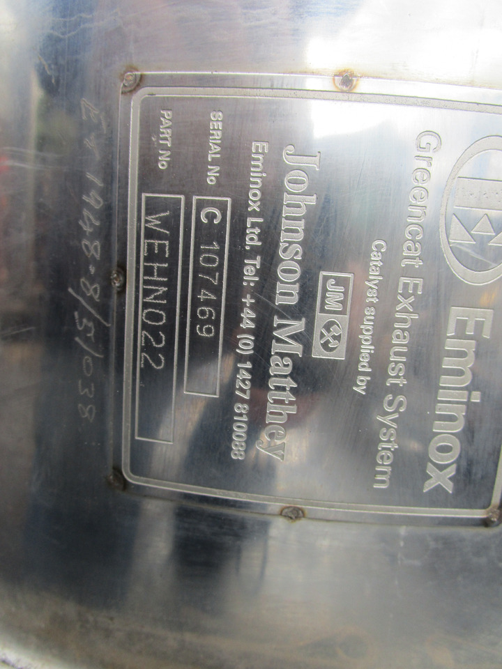 VOLVO FM9 / FM12 EMINOX DPF EXHAUST P/NO WEHN022 - كاتم الصوت/الخمارات - شاحنة: صورة 2 VOLVO FM9 / FM12 EMINOX DPF EXHAUST P/NO WEHN022 - كاتم الصوت/الخمارات - شاحنة: صورة 2