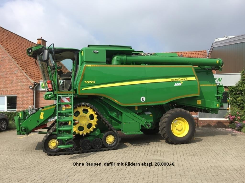 John Deere MÄHDRESCHER T670 LL - حصادة موحَّدة: صورة 1 John Deere MÄHDRESCHER T670 LL - حصادة موحَّدة: صورة 1