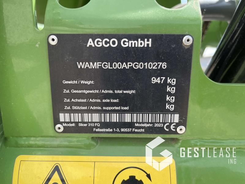 Fendt SLICER 310 FQ Fendt SLICER 310 FQ: صورة 6