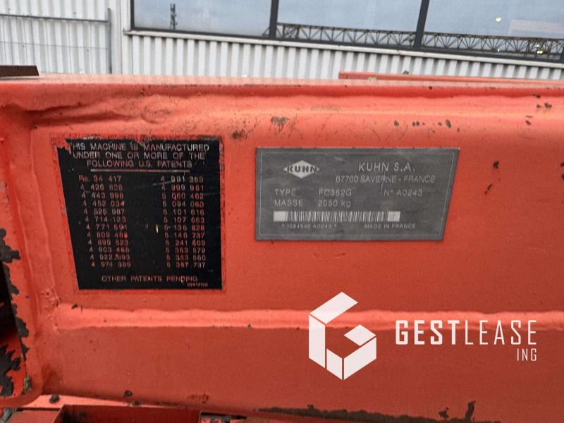 Kuhn FC352G - جزازة العشب: صورة 5 Kuhn FC352G - جزازة العشب: صورة 5
