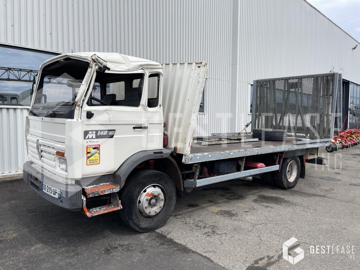 Renault Midlum 140.13 - شاحنات مسطحة: صورة 1 Renault Midlum 140.13 - شاحنات مسطحة: صورة 1