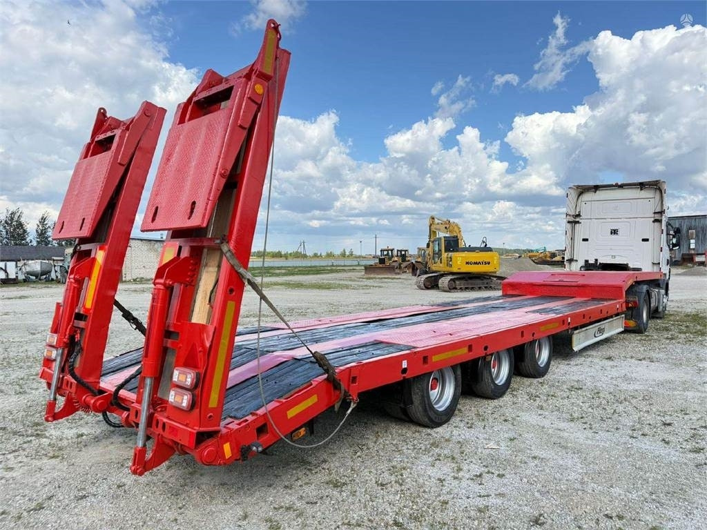 Fliegl SDS 470 T - عربة منخفضة مسطحة نصف مقطورة: صورة 3 Fliegl SDS 470 T - عربة منخفضة مسطحة نصف مقطورة: صورة 3